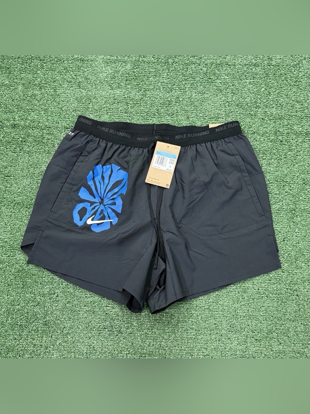 Nike Mens MED Run Division Stride 5” Brief Lined Running Shorts Black FV9612-010